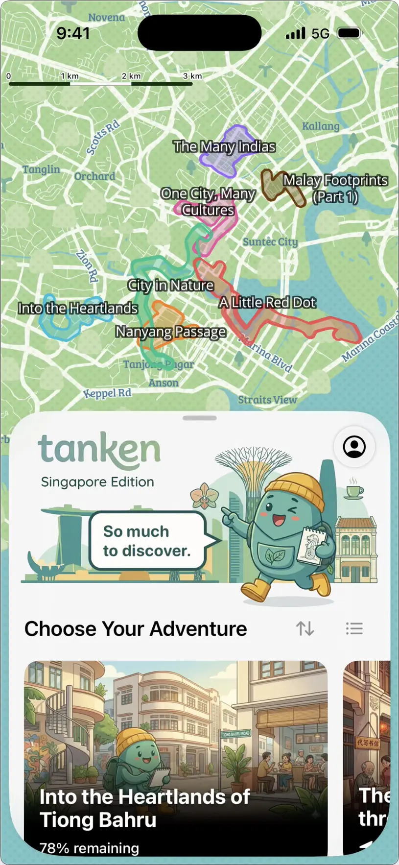 Walk Singapore Differently