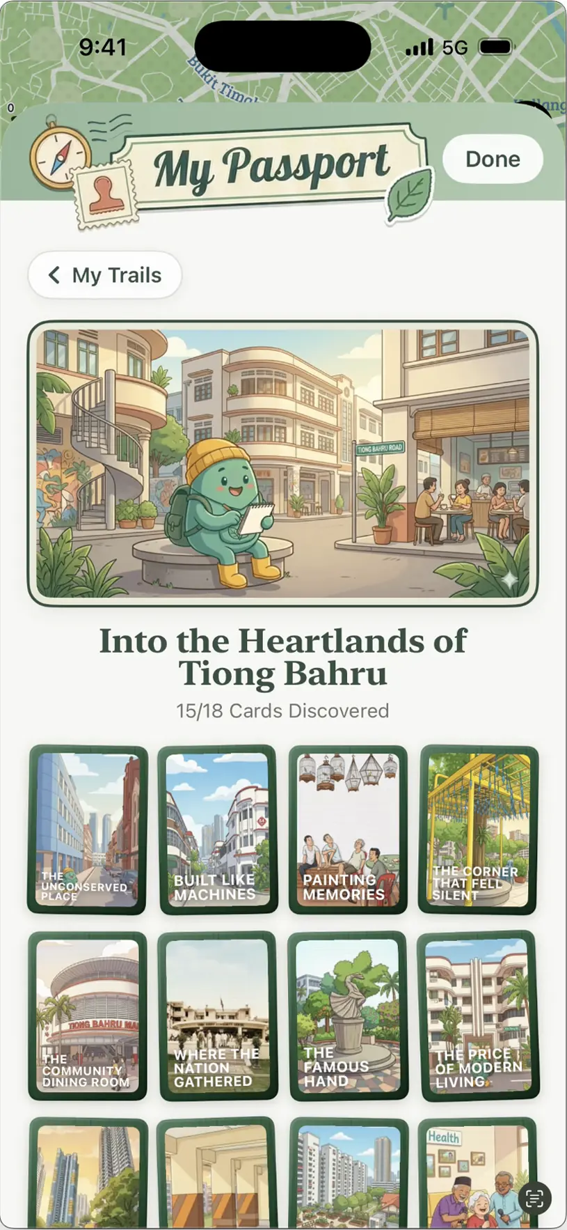 A Passport of Your Experiences